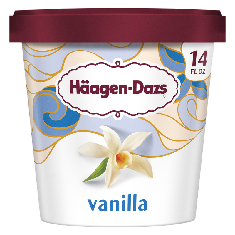 Mug Root Beer 20oz Btl & Haagen-Dazs Vanilla Ice Cream Pint