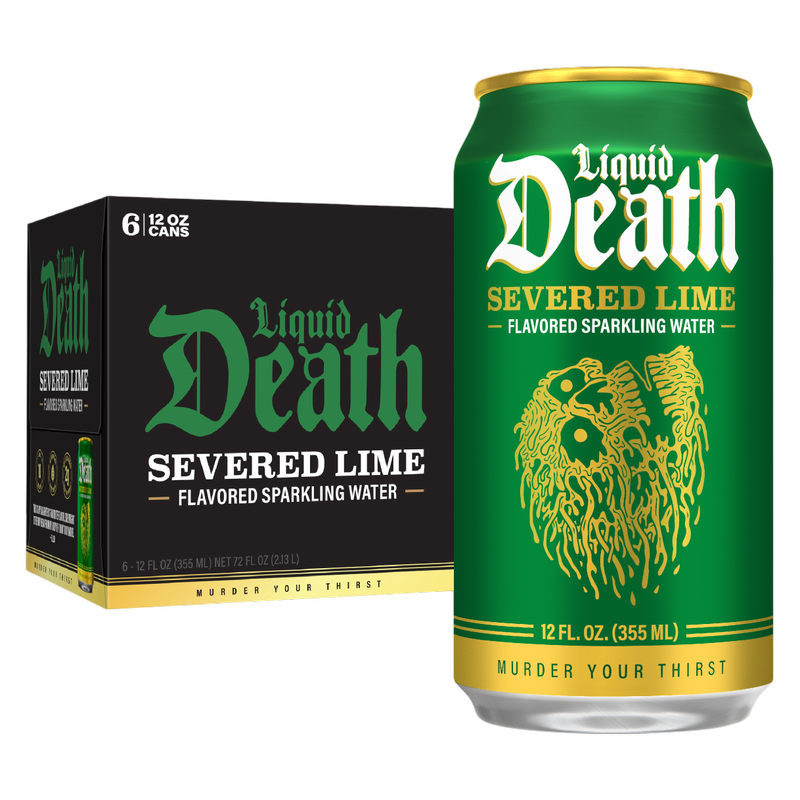 Liquid Death Killer Cola Sparkling Water 12pk 12oz Can - Liquid