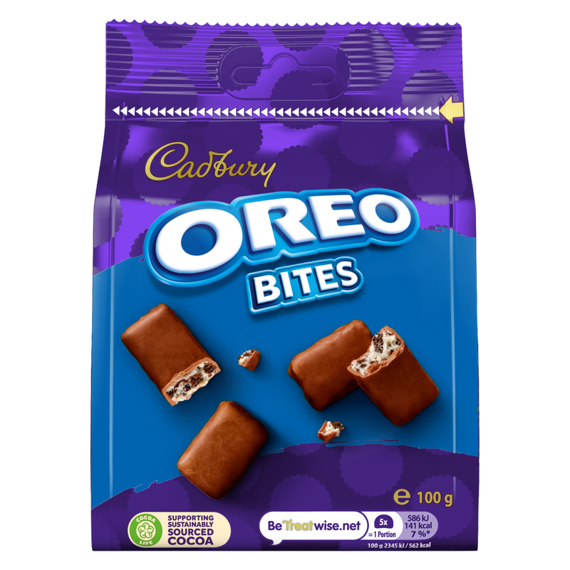 Cadbury Dairy Milk Oreo Bites, 100g