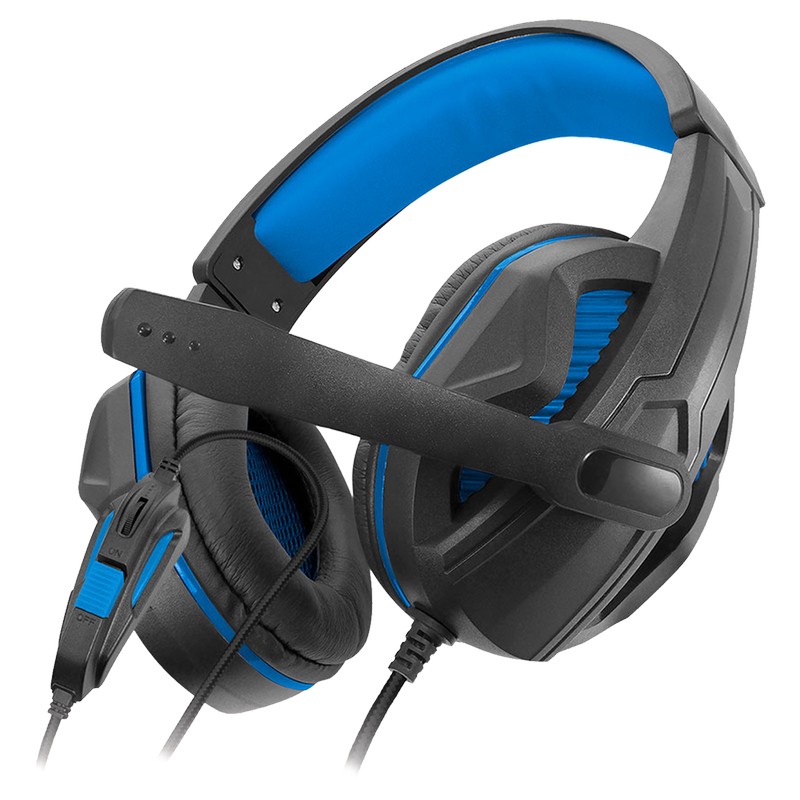 Commander Gaming Headset with Mic & Blue LED