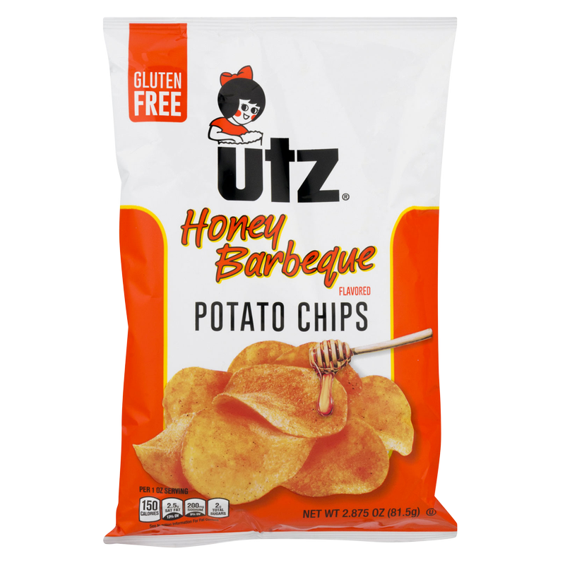 Utz Honey BBQ Potato Chips 2.87oz