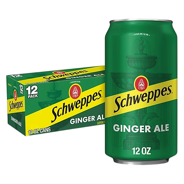 Schweppes Ginger Ale 12pk 12oz Can