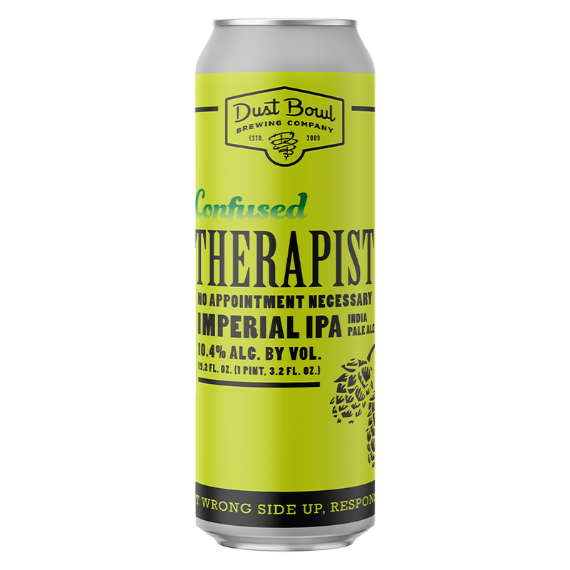 Dust Bowl Brewing Confused Therapist Imperial IP Single 19.2oz Can