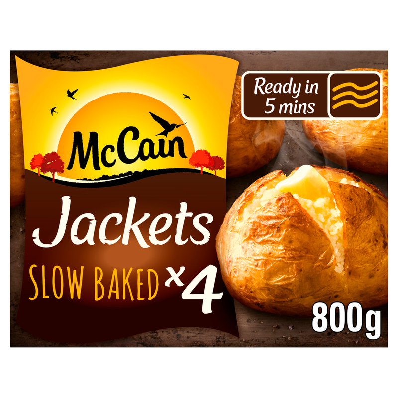 McCain 4 Jackets Potatoes, 800g