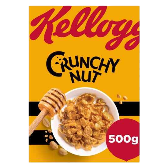 Kellogg's Crunchy Nut Cereal, 500g