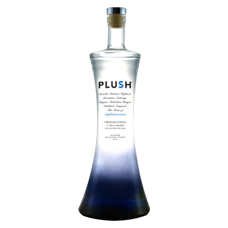 Plush Straight Vodka 750ml