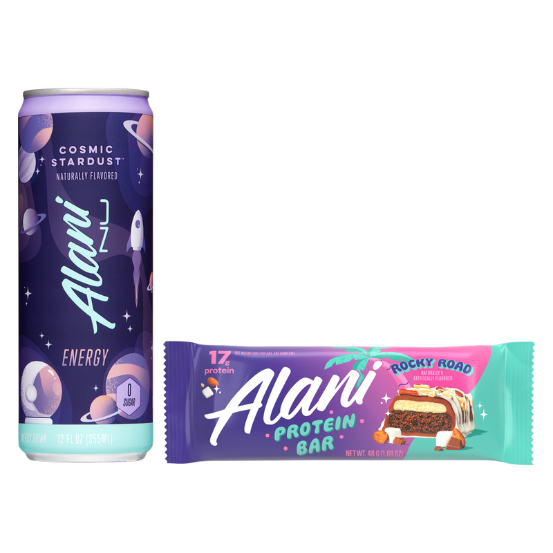 Alani Energy Cosmic Stardust & Rocky Road Protein Bar Pack 