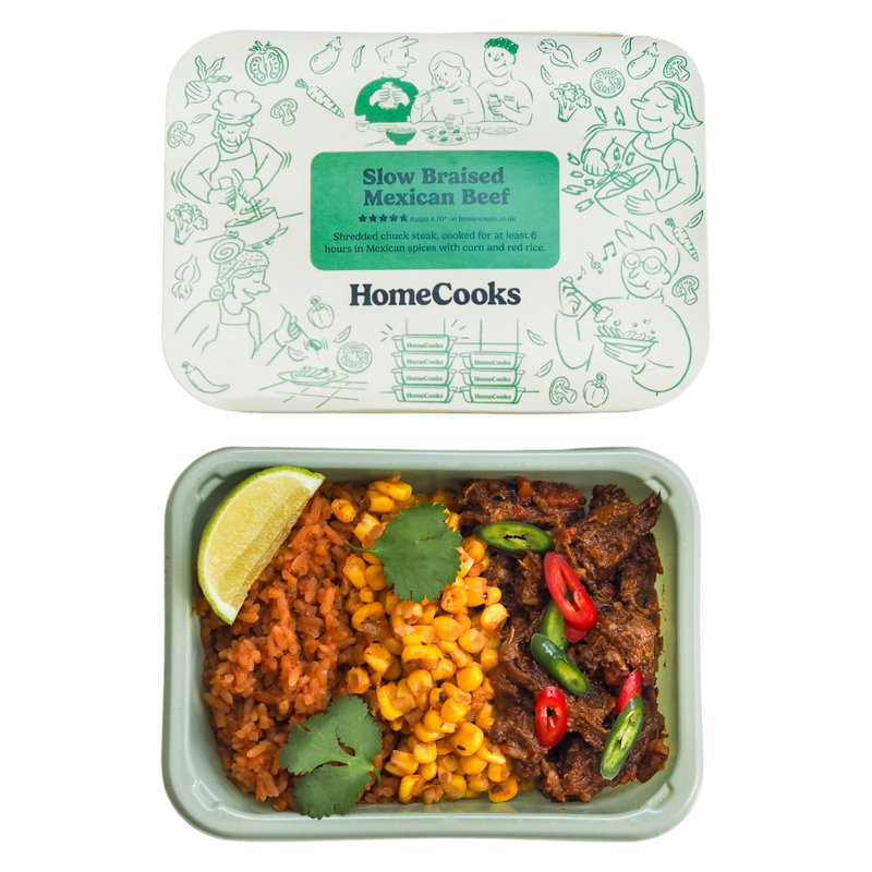 HomeCooks Slow Braised Mexican Beef - By Chef Gabriela, 425g