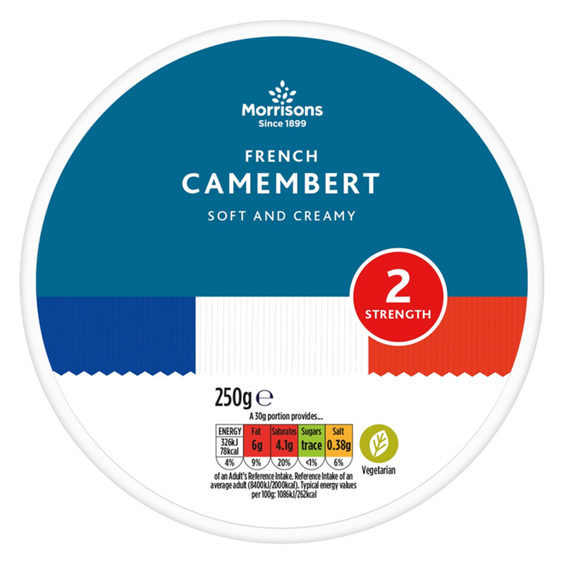 Morrisons French Camembert, 250g