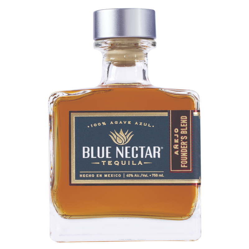Blue Nectar Anejo Founder's Blend Tequila 750ml (80 Proof)