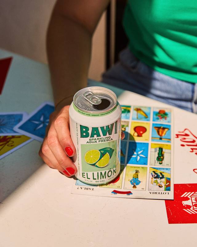 Bawi Lime Agua Fresca 12oz Can