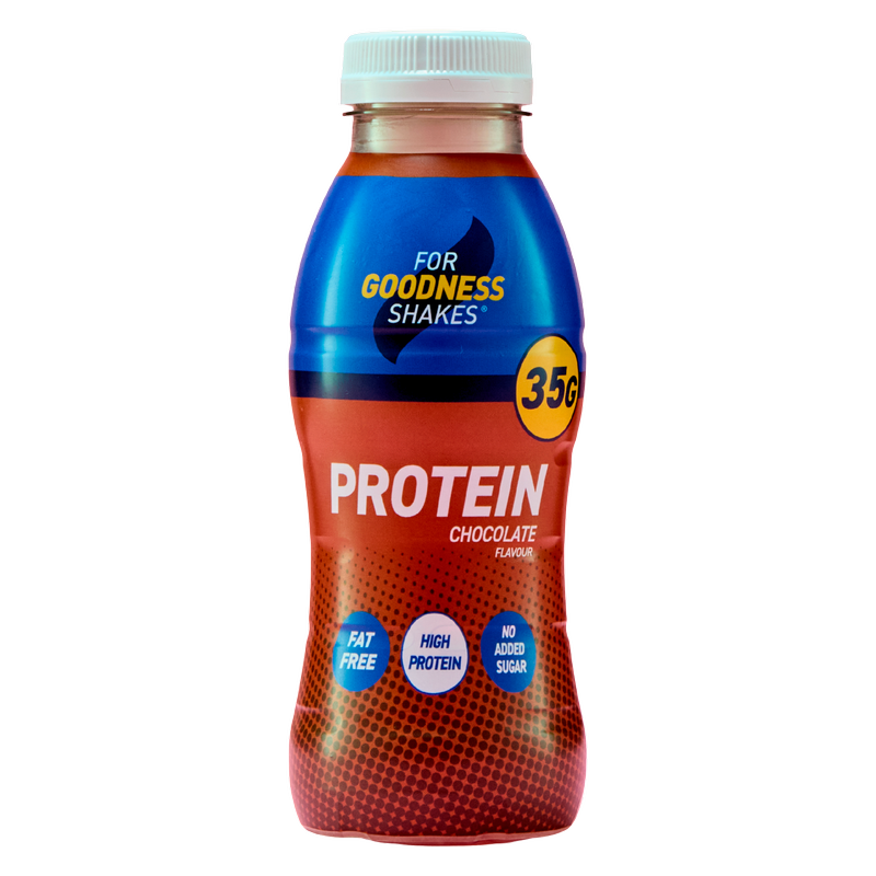 For Goodness Shakes Protein Shake Chocolate Flavour, 330ml