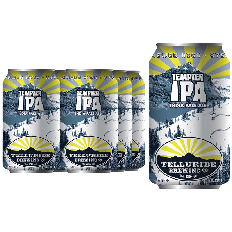 Telluride Brewing Company Tempter IPA 6pk 12oz Can 6.4% ABV
