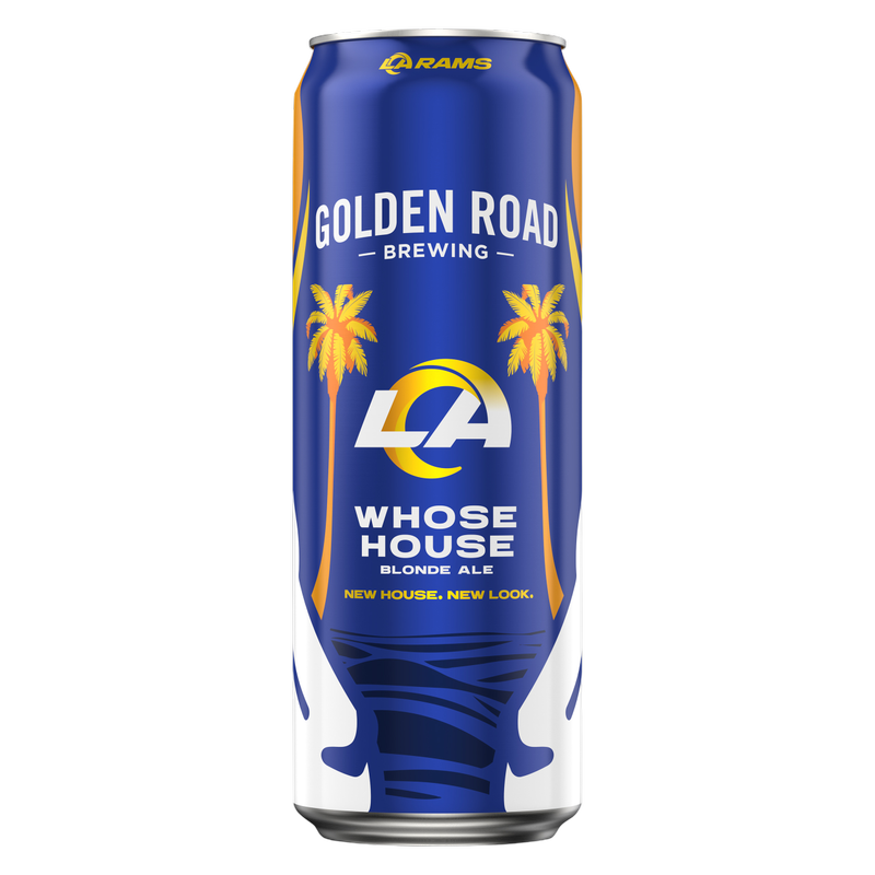Golden Road Brewing Whose House?! Blonde Ale Single 25oz Can