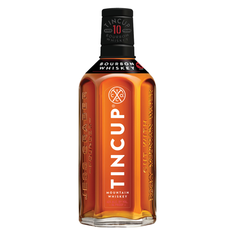 Tincup 10 Year Bourbon 750ml (84 Proof)
