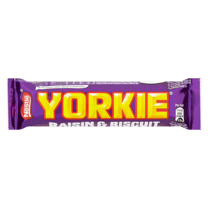 Yorkie Raisin & Biscuit, 44g