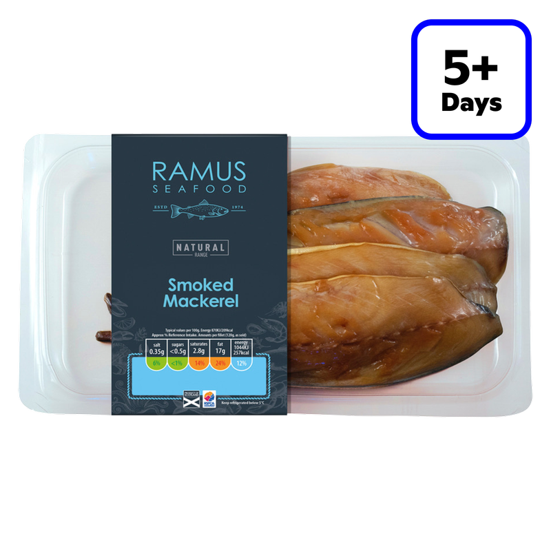 Ramus Smoked Mackerel Fillets, 200g