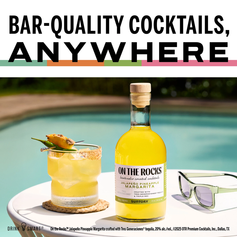 On The Rocks Tres Generaciones Jalapeno Pineapple Margarita 375 ml (40 proof)