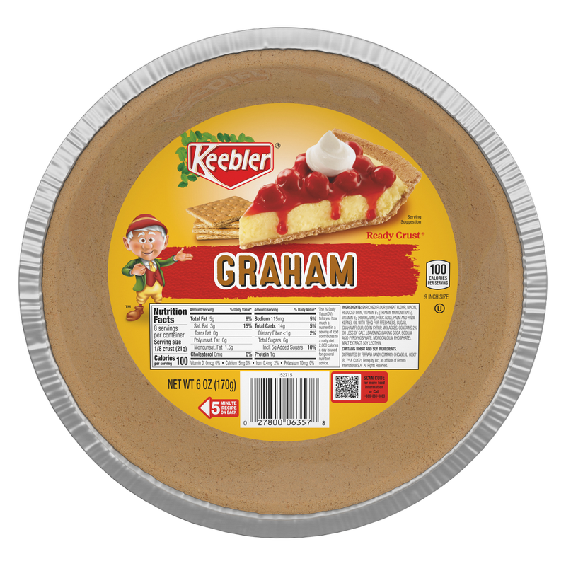Keebler Graham Cracker Pie Crust 9in