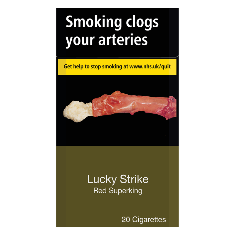 Lucky Strike Red Superking Cigarettes, 20pcs : fast delivery by App or  Online
