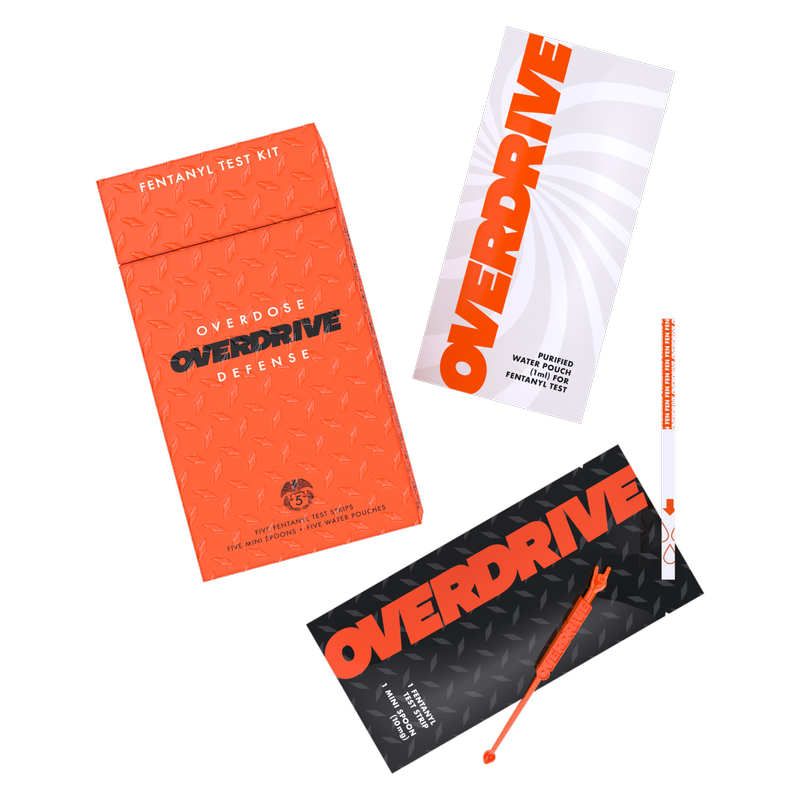 Overdrive Fentanyl Test Kit, 5 Pack