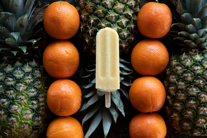 Hyppo Orange Pineapple Gourmet Ice Pop 3.2oz