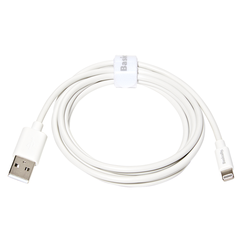 Basically, 6' Lightning to USB-A Charging Cable : Home & Office fast  delivery by App or Online