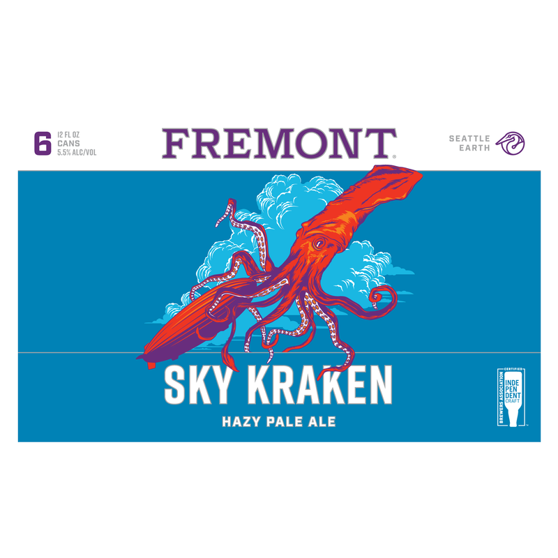 Fremont Brewing Sky Kraken Hazy Pale Ale 6pk 12oz Can
