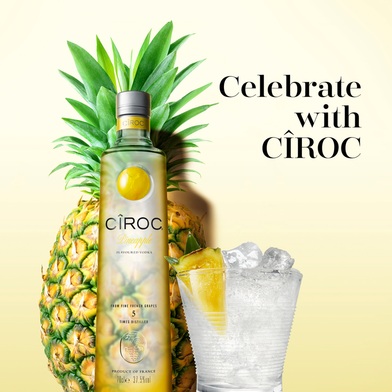 Ciroc Pineapple Vodka, 70cl