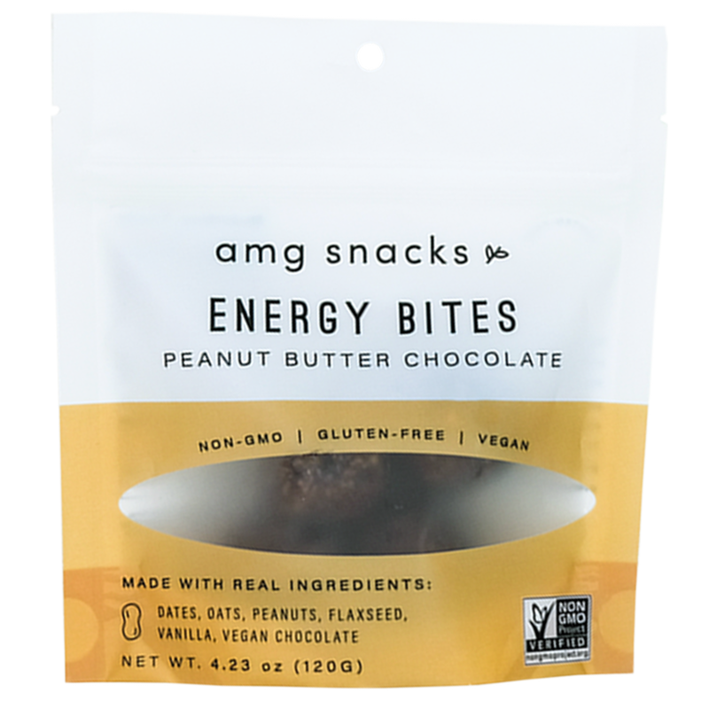 AMG Snacks Peanut Butter Chocolate Chip Energy Bites 4.23oz