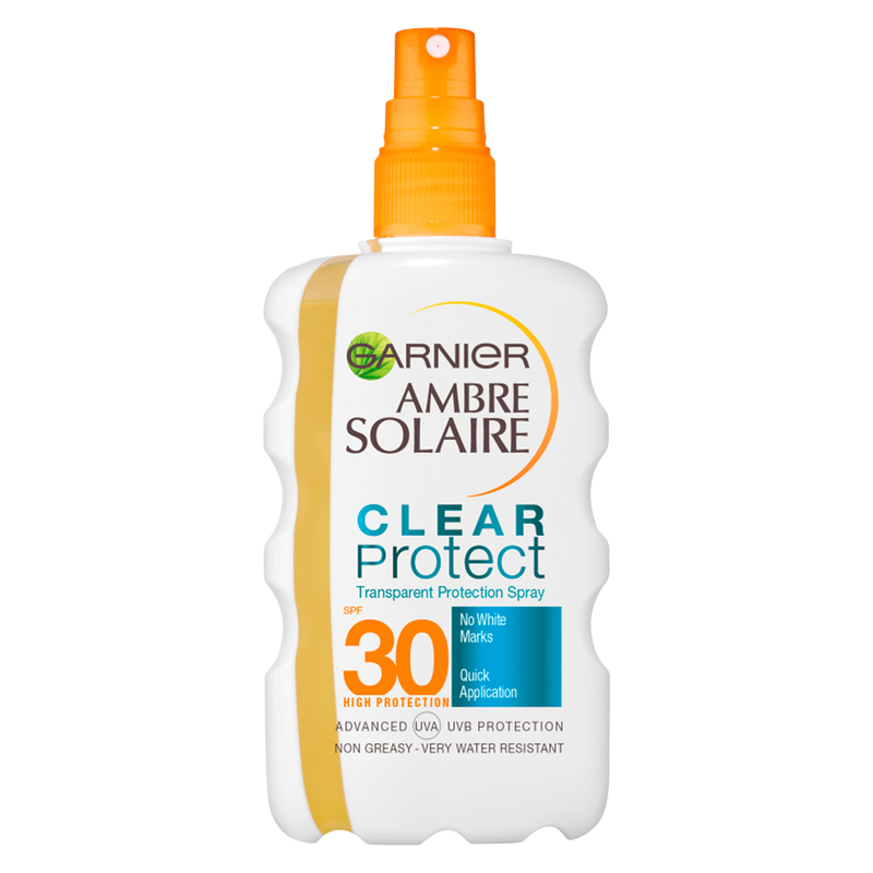 Garnier Ambre Solaire Clear Sun Cream Spray SPF30, 200ml