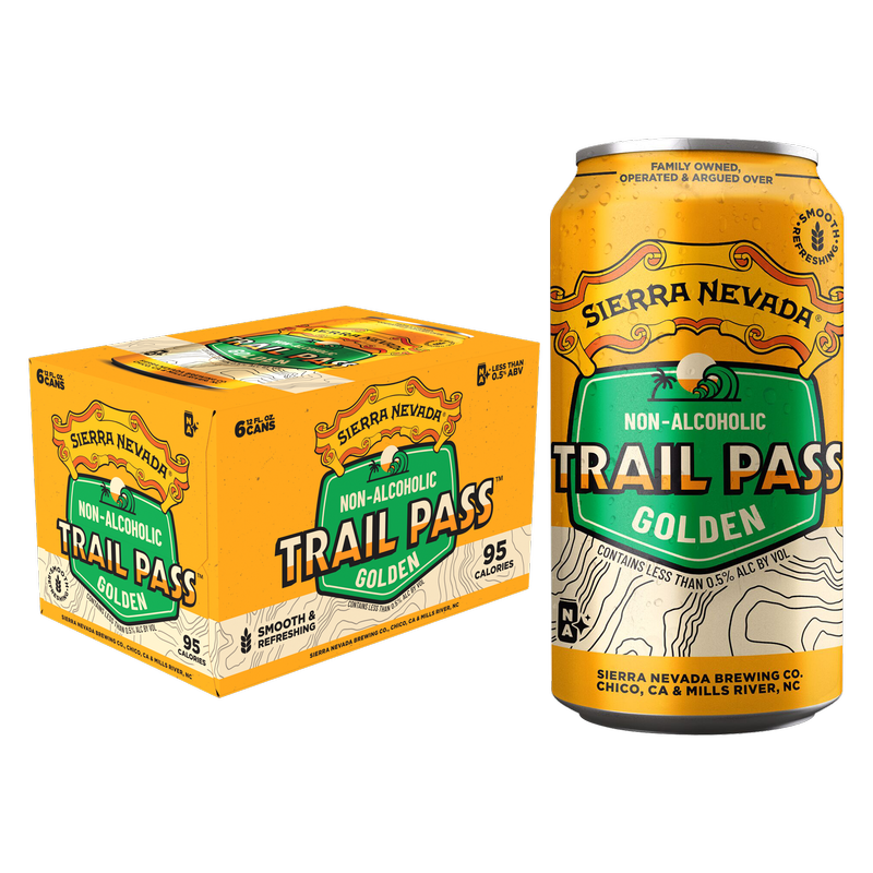 Sierra Nevada Trail Pass Golden Non-Alcoholic IPA 6pk 12oz Can