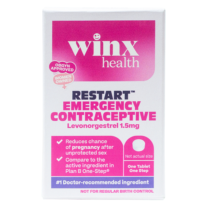 Winx Restart Morning-After Pill Emergency Contraceptive