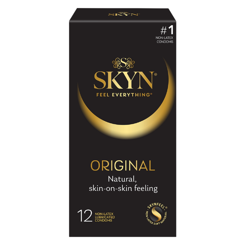 Skyn Non-Latex Lubricated Condoms 12 ct