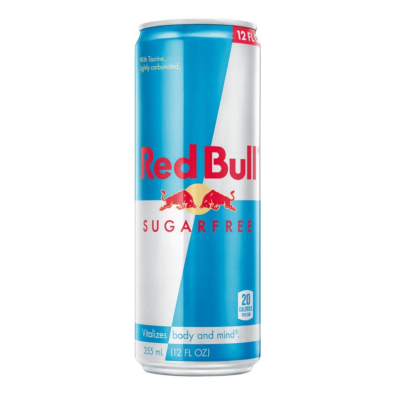 Red Bull Energy Drink Sugar Free 12oz Can