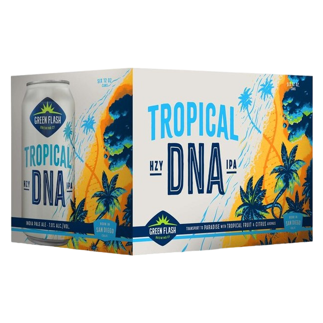 Green Flash Brewing Co. Tropical DNA Hazy IPA 6pk 12oz Can 
