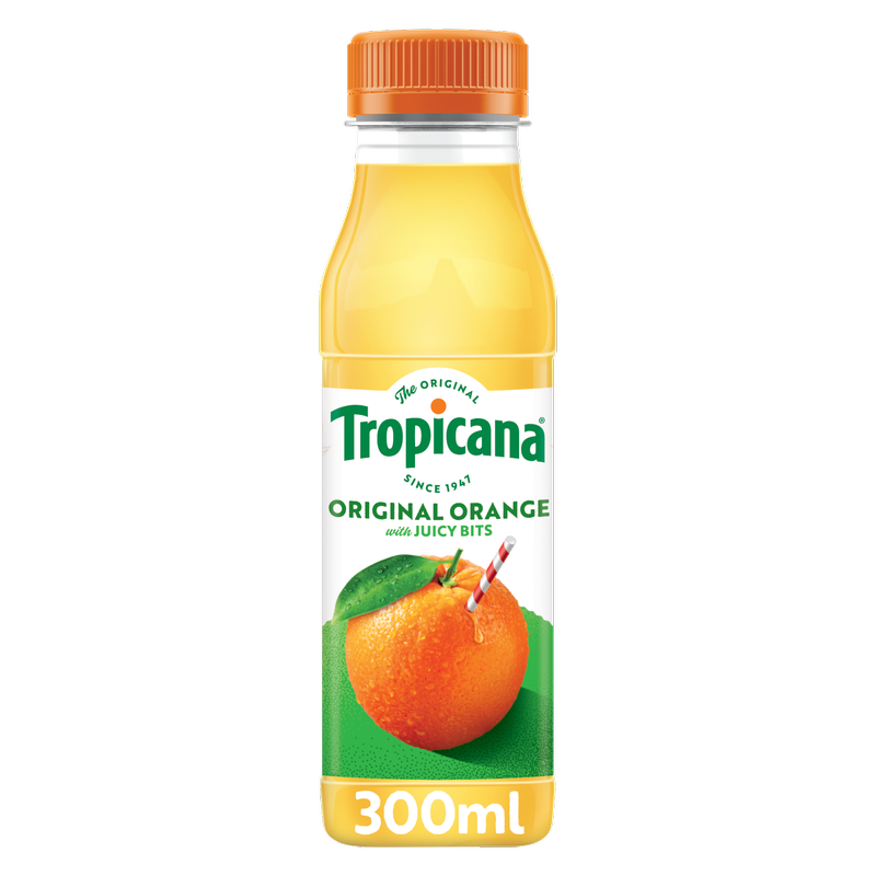 Tropicana Original Orange with Juicy Bits, 300ml