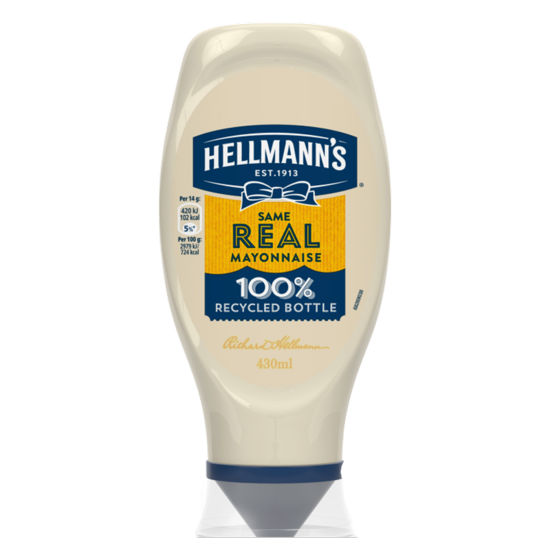 Hellmann's Real Squeezy Mayonnaise, 430ml