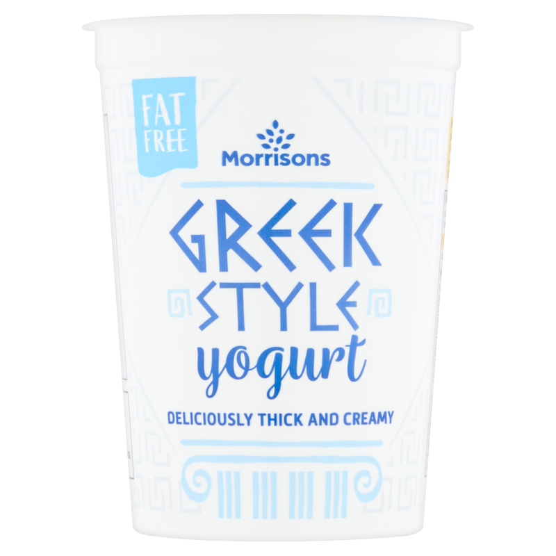 Morrisons Fat Free Greek Style Yogurt, 500g