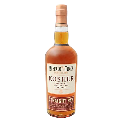 Buffalo Trace Kosher Straight Kentucky Rye Whiskey (750 ML)