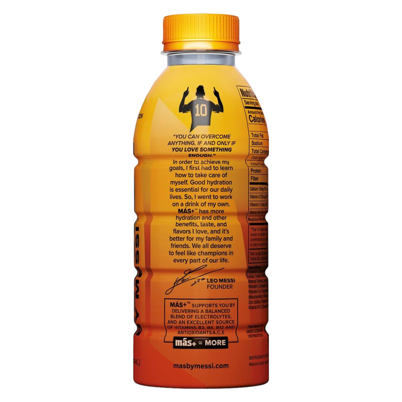 Más+ by Messi Orange D'or 16.9oz Btl