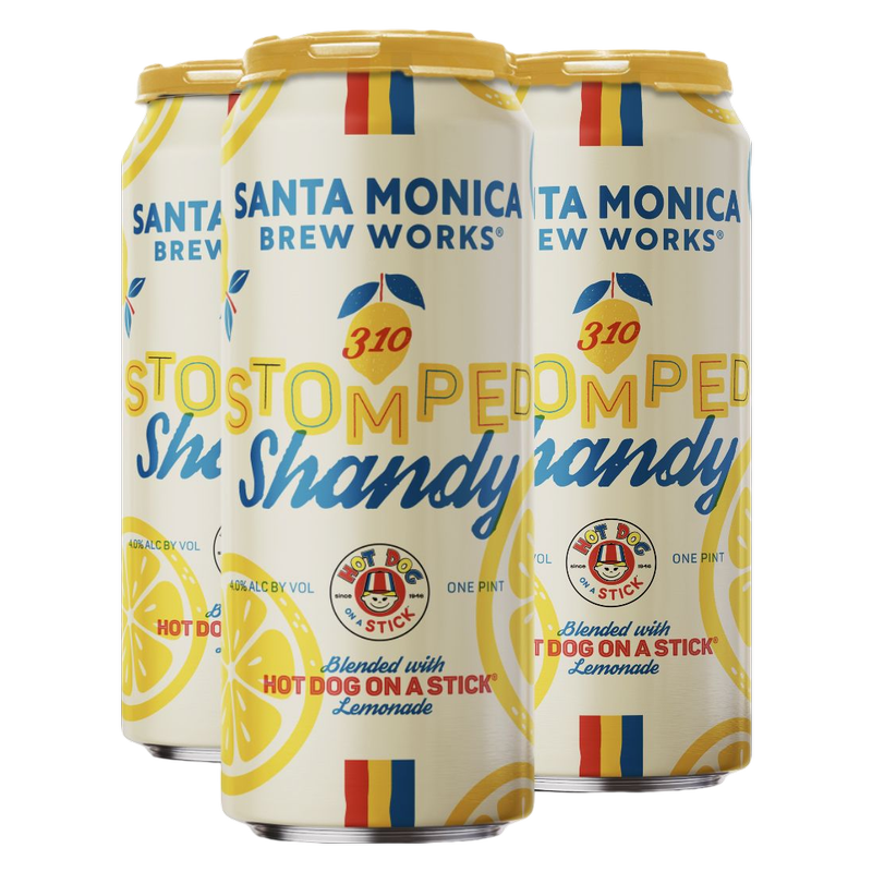 Santa Monica Brew Works 310 Stomped Lemonade Shandy 4pk 16oz Cans