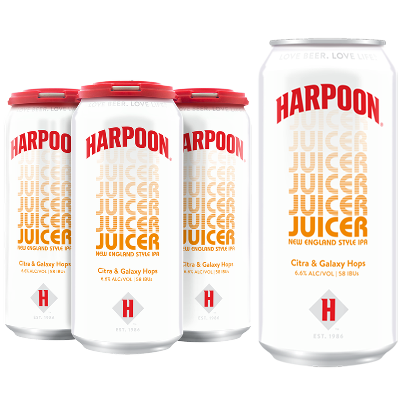Harpoon Juicer 4pk 16oz Cans