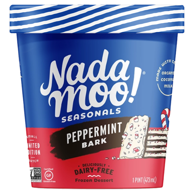 NadaMoo! Peppermint Bark Dairy-Free Frozen Dessert 16oz