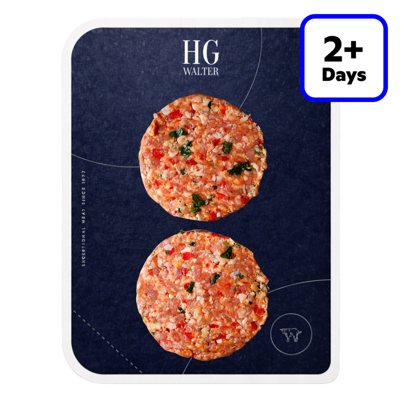 HG Walter Lamb Burger with Chilli & Coriander, 2 x 160g