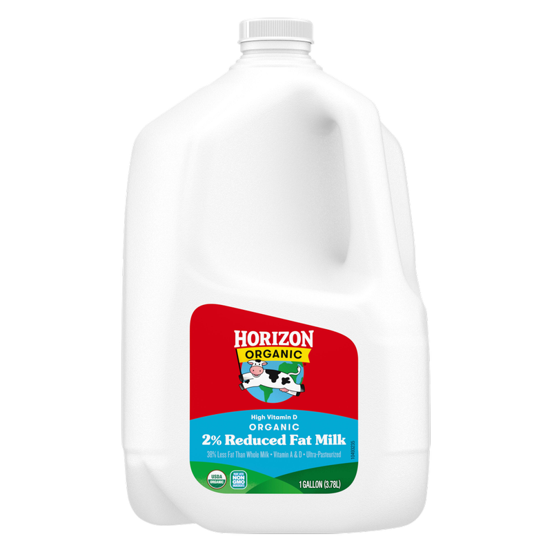 Horizon Organic 2% Reduced Fat High Vitamin D Milk 1 Gallon