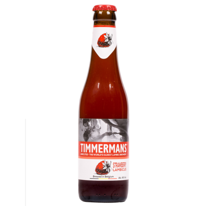 Timmermans Lambic Strawberry Beer, 330ml