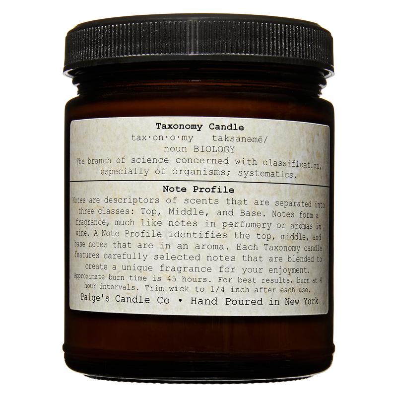 Paige's Candle Co. Taxonomy Candle Earl Grey 9oz