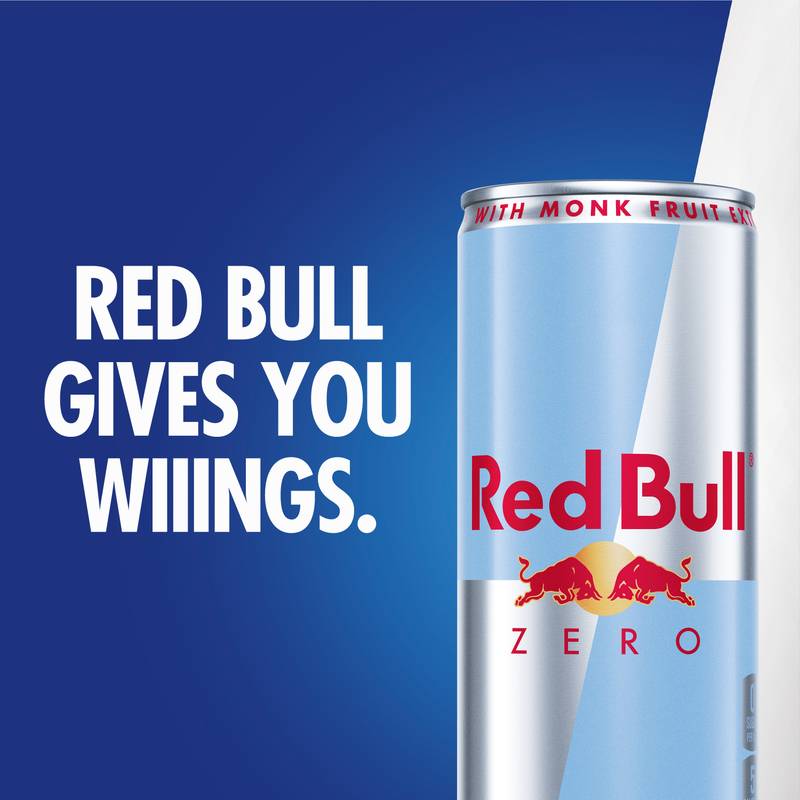 Red Bull Zero Energy Drink 4pk 12oz Can
