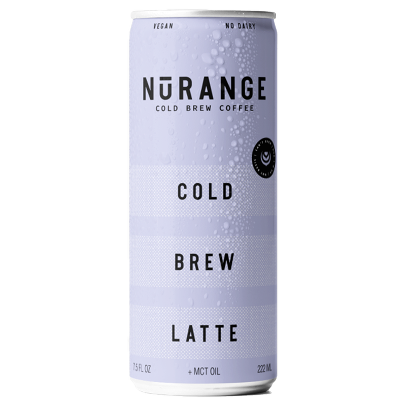 NuRange Coffee Premium Cold Brew Latte 8.4oz Can